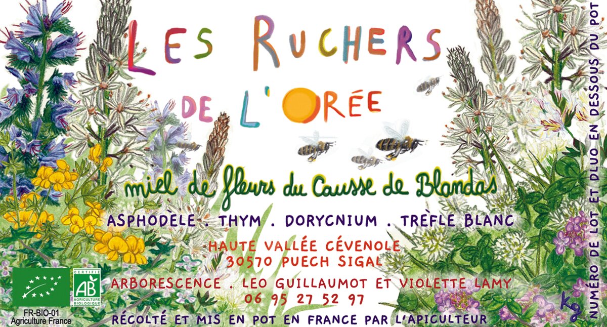 Pot de miel des causses